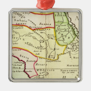 Africa 20 metal ornament