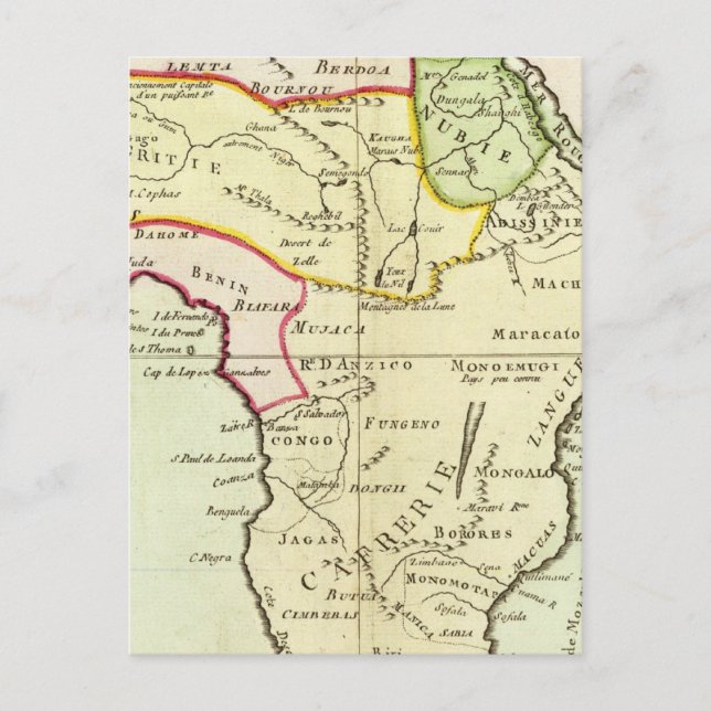 Africa 20 postcard (Front)