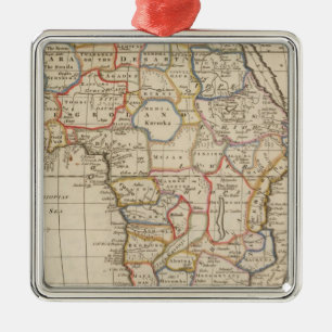Africa 22 metal ornament