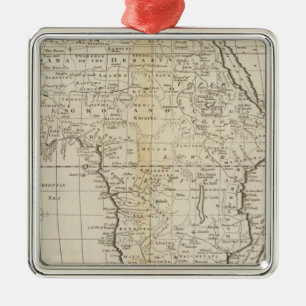 Africa 22 metal ornament