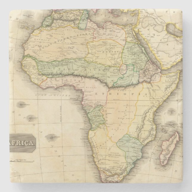 Africa 23 stone coaster (Front)