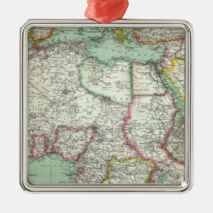 Africa 24 metal ornament