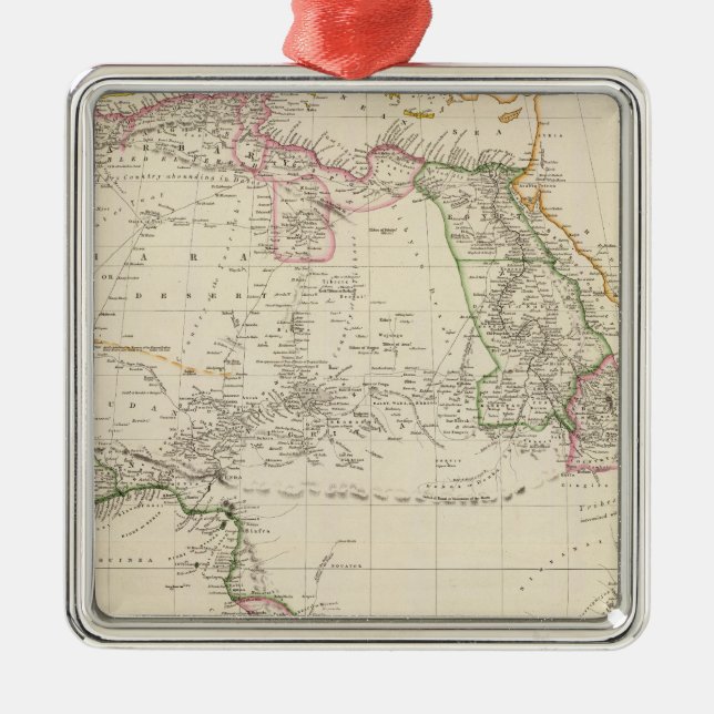 Africa 24 metal ornament (Front)