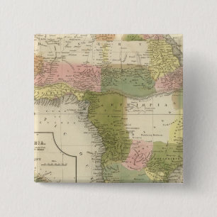 Africa 25 2 inch square button