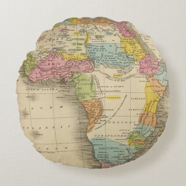 Africa 27 round pillow (Front)