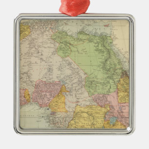 Africa 28 metal ornament