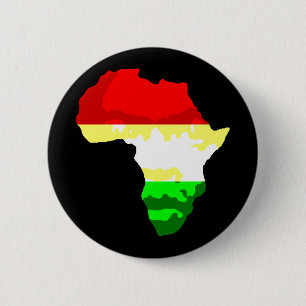 Africa 2 Inch Round Button