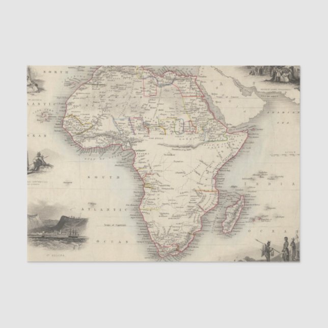 Africa 33 tissue paper (Front)