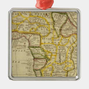 Africa 34 metal ornament