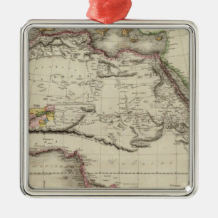 Africa 35 metal ornament