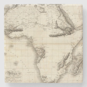 Africa 39 stone coaster