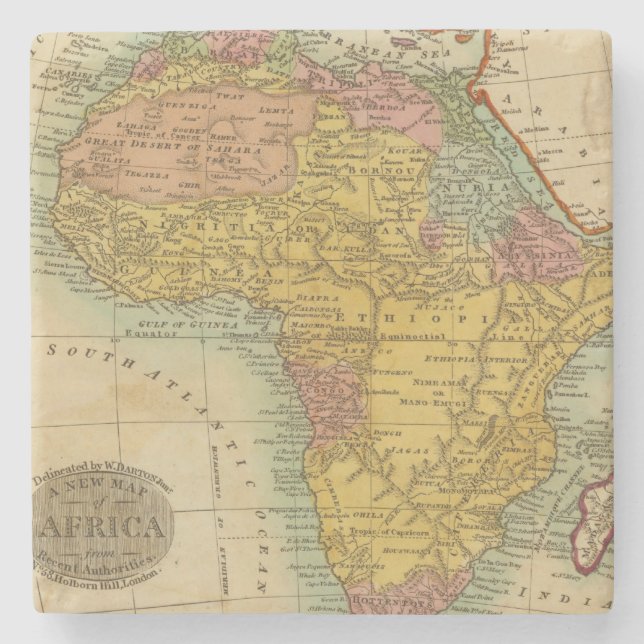 Africa 3 stone coaster (Front)