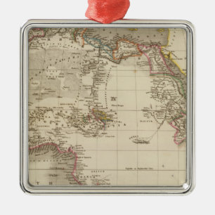 Africa 40 metal ornament