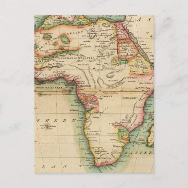 Africa 43 postcard (Front)