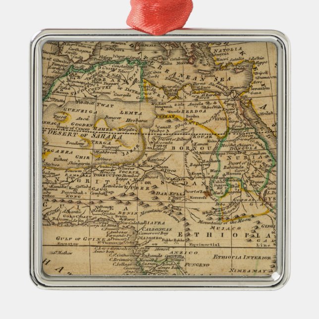 Africa 45 metal ornament (Front)