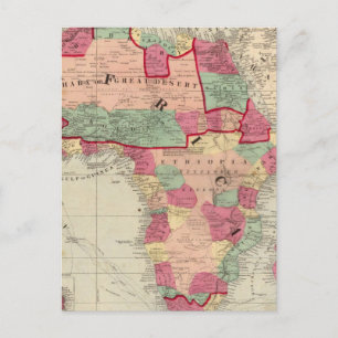 Africa 49 postcard