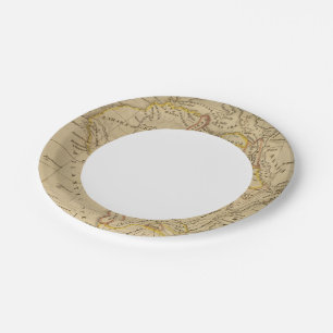 Africa 4 paper plate