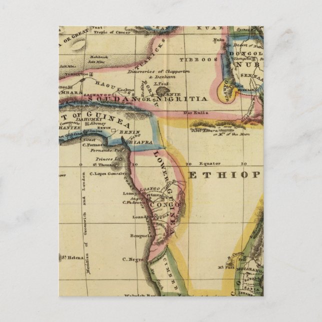 Africa 7 postcard (Front)