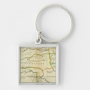 Africa 9 keychain