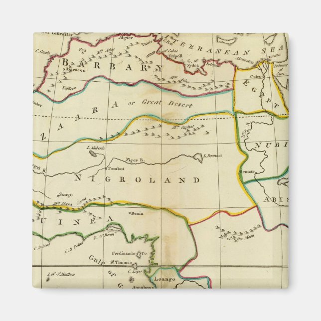 Africa 9 magnet (Front)