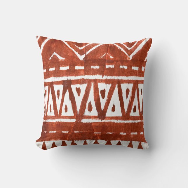 Africa art throw pillow (Front)
