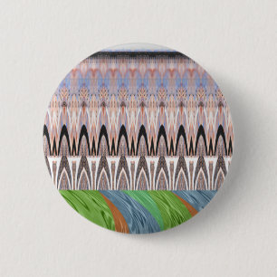 Africa Asia traditional pattern 2 Inch Round Button