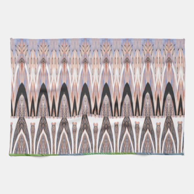 Africa Asia traditional pattern Kitchen Towel (Horizontal)