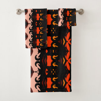 africa bath towel set