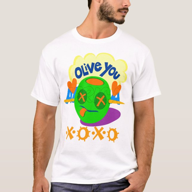 Africa. Beautiful olive fruit Create Your Own T-Shirt (Front)
