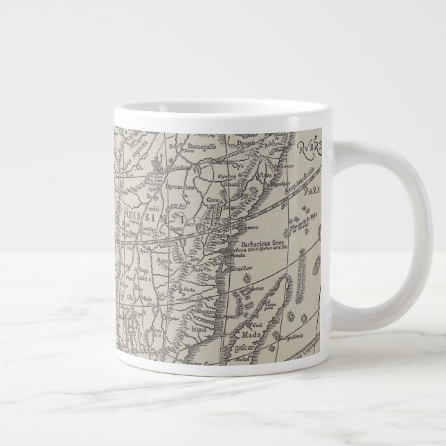 Africa Before Stanley Large Coffee Mug (Right)
