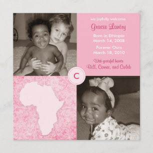 Africa Block: Soft Pink Announcement