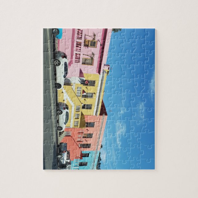 Africa - Bo-Kaap Cape Town Jigsaw Puzzle (Vertical)