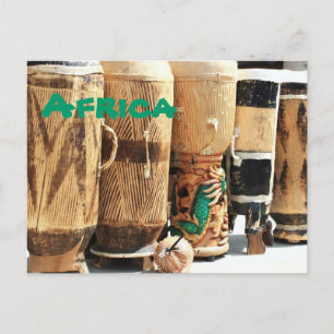 Africa Bongos Postcard