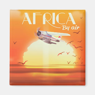 Africa By Air Magnet