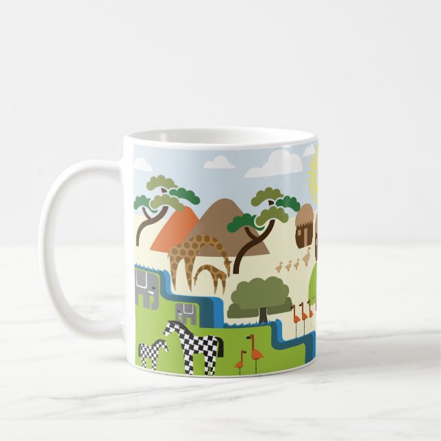 Africa Coffee Mug (Left)