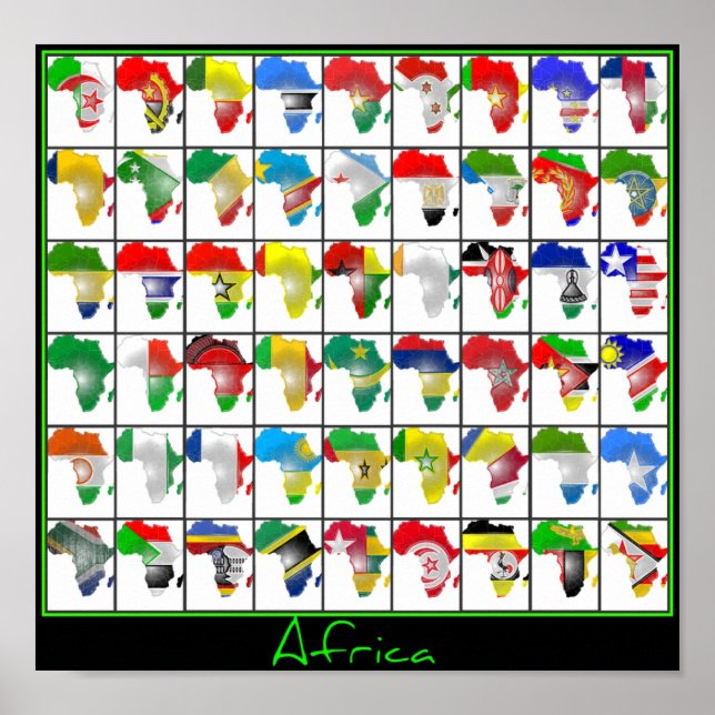 Africa Collage Poster (Front)