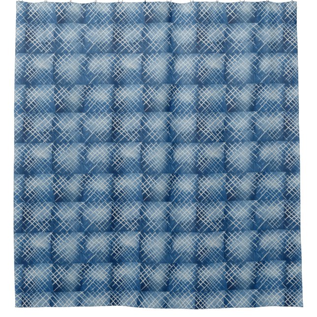 Africa Denim Indigo Mudcloth Pattern 1 (Front)