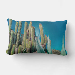 Africa Desert Cactus Plants Prickly Pear Lumbar Pillow
