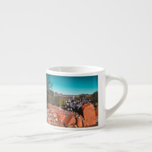Africa Desert Landscape Nature Cactus Plants Espresso Cup