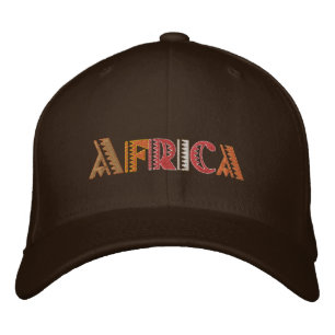 Africa Earth colours baseball cap