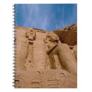 Africa, Egypt, Abu Simbel, Ramses II and Notebook