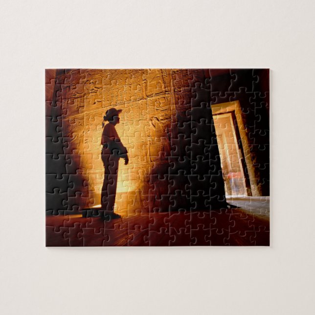 Africa, Egypt, Aswan, Philae, Temple complex of Jigsaw Puzzle (Horizontal)
