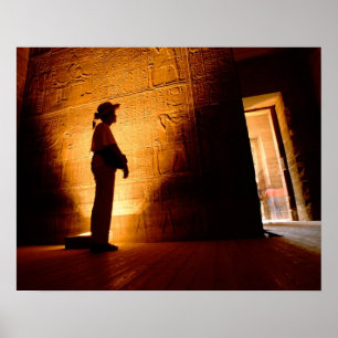 Africa, Egypt, Aswan, Philae, Temple complex of Poster