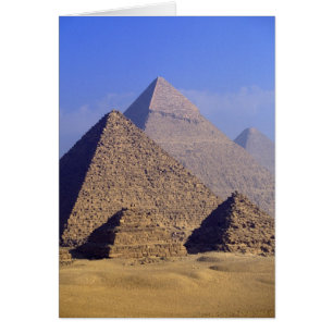Africa, Egypt, Cairo, Giza. Great pyramids