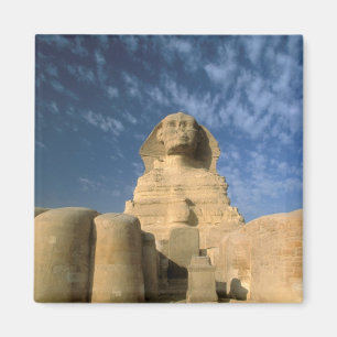 Africa, Egypt, Cairo, Giza Plateau. Sphinx Magnet