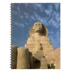 Africa, Egypt, Cairo, Giza Plateau. Sphinx Notebook