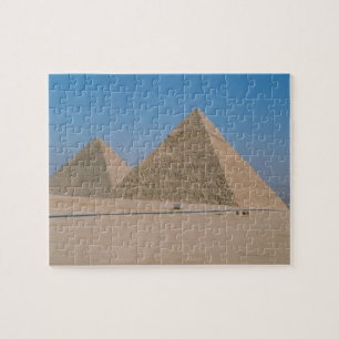 Africa - Egypt - Cairo - Great Pyramids of Giza, Jigsaw Puzzle