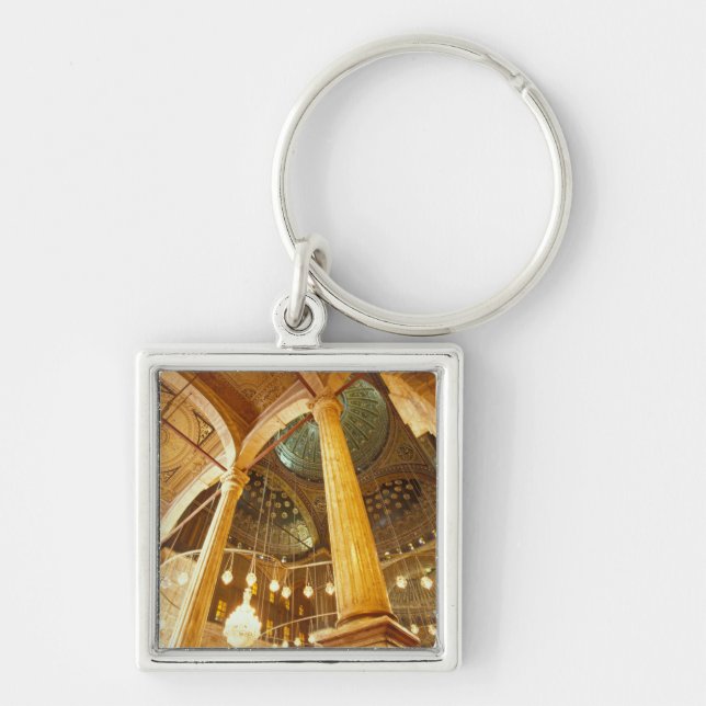 AFRICA, Egypt, Cairo, Muhammad Ali Mosque Keychain (Front)