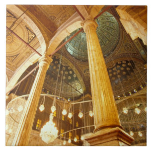 AFRICA, Egypt, Cairo, Muhammad Ali Mosque Tile