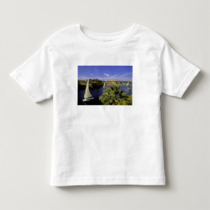 Africa, Egypt, Upper Egypt, Aswan. Feluccas 2 Toddler T-shirt